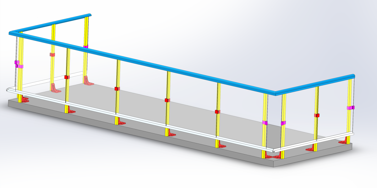 2020 – Designing new balcony railing system for condominium